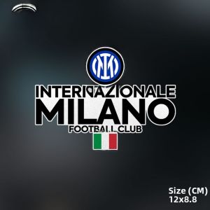 Reflective Decals for Milan Inter Italian Football Fans Electric Motorcycle And Car Stickers Rear Glass Door Body Stickers
