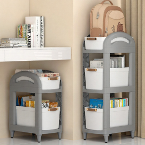 Under Table Storage Rack with Wheels