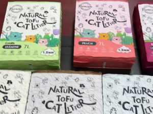 Cát Vệ Sinh Cát Đậu Nành Cho Thú Cưng Natural Tofu Cat Litter Cats Me 6L 7L hàng chính hãng