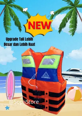Baju Jaket Rompi pelampung renang Dewasa