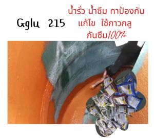กันซึมกลู 215 ขนาดบรรจุ 1 กก สำหรับทาป้องกันน้ำรั่ว น้ำซึม ทาบ่อปลา อ่างน้ำ สระว่ายน้ำ