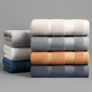 Bath Towel Soft Absorbent Cotton Towels Thickened Quick-Dry Machine Washable Household Towel Bathroom Essentials 35*73cm