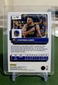 Stephen Curry Panini 2022 Donruss Insert Green Laser Holo Happy Amara NBA CARD. 