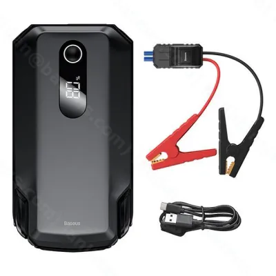 BASEUS | เครื่องชาร์จสตาร์ทรถพกพา ความจุสูง 12V สตาร์ทแรง ใช้งานง่าย