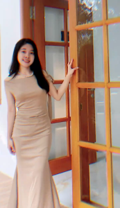 beige dress formal elegant sleeveless dress for woman plus size summer trendy korean cocktail dress