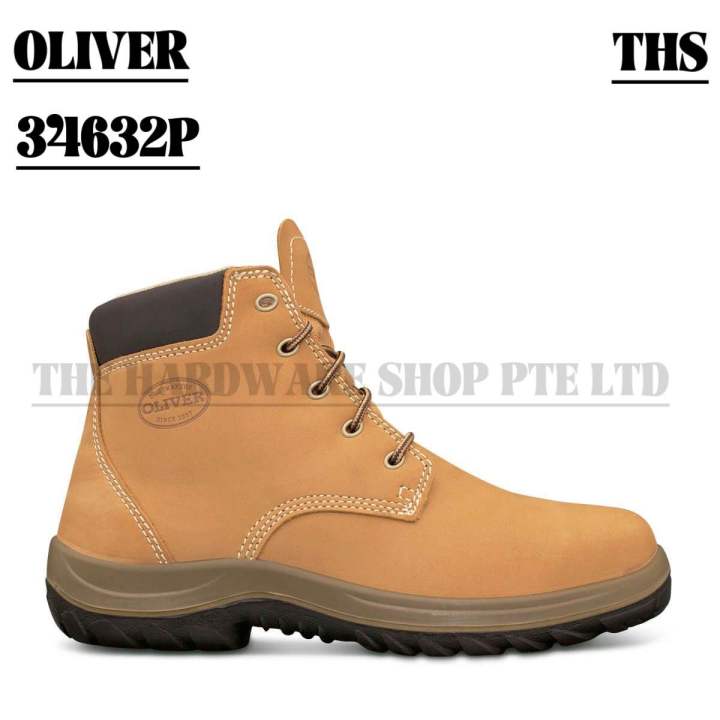 OLIVER Wheat Lace Up Ankle Boot -（34632P） - Lazada | Lazada