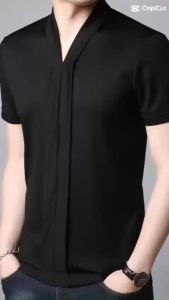 áo thun nam áo phông thiết kế cổ V chất liệu siêu mát thấm mồ hôi cực tốt mặc thoải mái giản dị nhưng đầy nam tính mạnh mẽ - N15