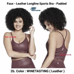 Brandor - Leather - Longline Sport Bra Padded - Bra Olahraga Wanita ( SKBS02 )