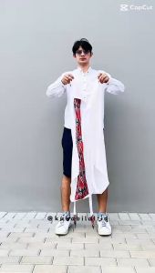 KUKABILAL celana sarung pria dewasa motif bahan linen