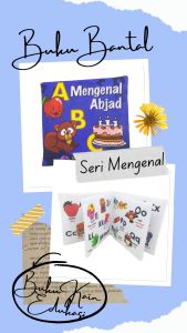 Buku Bantal Mengenal Hijaiyah: Buku Kain Edukasi Empuk untuk Bayi