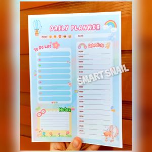 Daily Planner Pads A5 size with free pencil