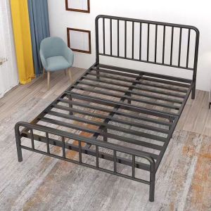lron Poetry.PH Iron Bed Frame Easy Assemble Heavy Duty Twin Bed Frame Double/Queen/King Suspended Bed
