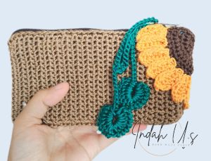 dompet rajut / tas rajut / dompet hp