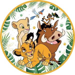 Hasbro | The Lion King Simba Birthday Party All-in-One Decorations Tablecloths Napkins Cups Party Towels Themed Birthday Party Supplies
