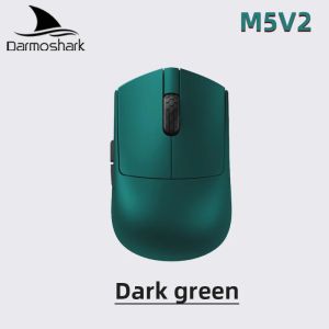 Chuột Chơi Game Bluetooth Không Dây Darmoshark 8K M5V2 30K Dpi 7 Nút Quang Học PAW3950 N54L15 Dành Cho Máy Tính Xách Tay - Esports Hướng Tay Phải