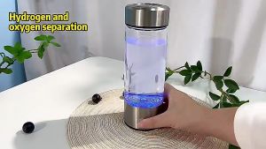 420ml Hydrogen-rich Water Cup Electrolytic Cup Hydroxide Alkaline Anion Weak Base Small Molecule Water Cup Electrolyte Cup