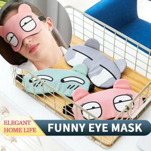 【Funny】Eye Masks for Sleep Skin Care Eye Covers with Removable Hot Compress/cooling Compress Gel