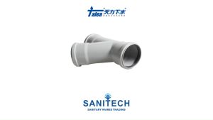 Talea Plastic Pipe 45° Adapter – Durable Drainage Fitting (QS515C001)