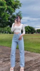 Jeans (กางเกงยีนส์ทรงตรง มีให้เลือก6SIZE  (พร้อมส่ง) รายละเอียดด้านล่าง