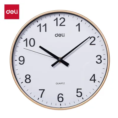 deli | Đồng Hồ Tường Im Lặng Mới Thời Trang Cho Phòng Khách
