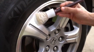 HOL 5PCS Car Brushes Car Detailing Brush Set Long Soft Bristle For Car Cleaning Detailing Brush Dashboard Air Outlet Wheel Brush