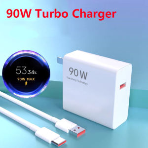 Xiaomi 90W Turbo Fast Wall Charger For Mi 17 Pro Max 15 15S 13T 14 Ultra Redmi Note 12T 14 Pro POCO F7 X5 +1/1.5/2M Type C Cable
