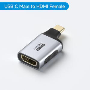 Hagibis | Hagibis USB C to HDMI/DisplayPort Adapter Type-C to HDMI/DP Connector 8K60Hz 4K240Hz 2K360 for Thunderbolt 4/5 External Monitor