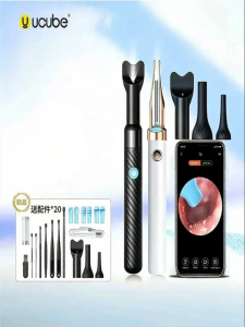 U-CUBE | Công Cụ Nhổ Tai Thông Minh HD Có Kẹp Và Đèn