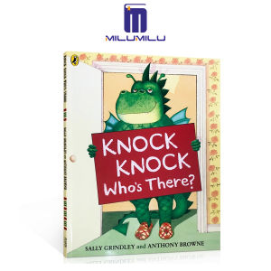 Knock Knock Whos There? Paperback – International Edition by Sally Grindley (Author) Anthony Browne (Illustrator) Original English books