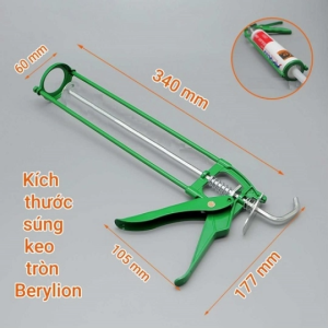 Khung Súng Gắn Keo Chai Silicon Chuyên Dùng Dán Gạch Kính Kim Loại _ Dụng Cụ Cầm Tay Hỗ Trợ Xử Lý Khe Hở Cho Nhà Cửa Nội Thất