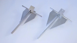 VSSUU สมอเรือ 3KG Boat Anchorสมอเรือ 8KG Boat Anchor สมอเรือ สมอทราย สมอ Hot Dip Galvanized Danforth Type Anchor