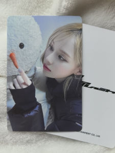 Aespa Winter Princess Snow Hat Small Card Collectible Anime Game Card HIONYOR Idle We Are Paper Material Adult Suitable