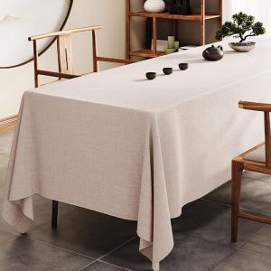 WUYINLIANGPIN | Waterproof Luxury Linen and Cotton Tablecloth