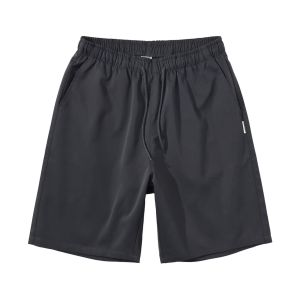 Loose Straight Leg Workwear Shorts Cityboy Style Summer New Men Women Five-Quarter Casual Loose Fit Youthful Polyester Blend