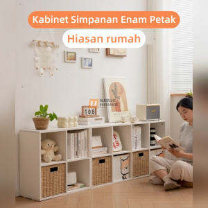 Storage cabinet Rak Buku Display Cabinet Book Rack Book Cabinet Almari Buku Bookcase Utility Shelf Book shelf File Cabinet