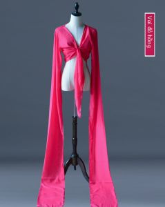 Người Lớn Nữ Cổ Điển Trang Phục Biểu Diễn Múa Với Nước Tay Áo Thực Hành Múa Sốc Áo Áo Sơ Mi Múa Tây Tạng Phong Cách Trung Hoa