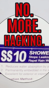 Warrior SS10 SHOWER SEAL Nano Waterproofing Solution for Toilet Repairs