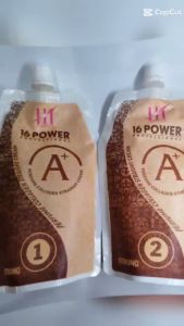 Kem Duỗi Tóc Collagen Nước Hoa Siêu Mượt HT 16Power Professional 500ml