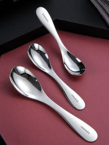 Thìa Bằng Thép Không Gỉ 304 Tinh Tế Cho Bé Dùng Ăn Thìa Ngắn Cầm Tay Dùng Trong Gia Đình Thìa Ăn Cơm Cho Trẻ Em Thìa Ăn Cháo Bằng Sắt