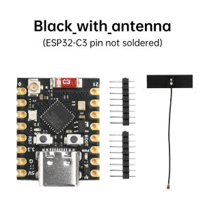 diymore | ESP32-C3 SuperMini WiFi Bluetooth Development Board Type-C Interface External Antenna Interface Unwelded Pin Heade