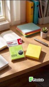 Colorful Sticky Notes Memo Pad Self Adhesive Removable Notes Mixed Sizes Random Colour