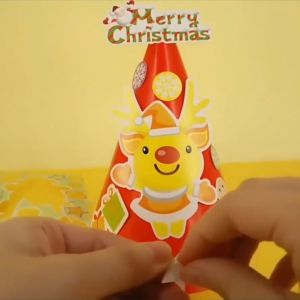 DIY KIT CHRISTMAS ART CRAFT MAINAN EDUKASI KERAJINAN TANGAN ANAK TOPI NATAL KAOS KAKI SANTA SOCKS HAMPERS XMAS