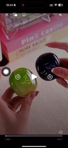 Tai nghe không dây Bluetooth trong suốt có đèn led thời trang dễ thương