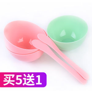 Large Size Beauty Salon Face Mask Bowl Set Brush Soft Bristle Mask Mixing Bowl And Stick DIY Face Mask Tools Kit
