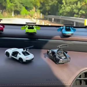 Drift Car dashboard toy model swing turning cool sports race auto ornaments interior accessories decor items fun decorations men