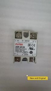 100% New and Original  SSR-40DA  FOTEK SOLID STATE RELAY 4-32VDC  24-380VAC  40A