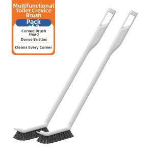 BC | Dead Angle Free Long Handle Toilet Brush Set Wall Mounted Base