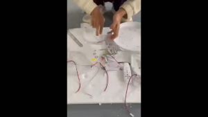 Modern LED Chandelier Ceiling Light Tricolor Sala for Living Room Bedroom Ceiling Lamp Center Lights Kitchen Light