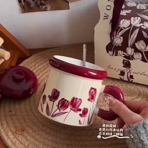 Couple Gift Ceramic Mugs Set