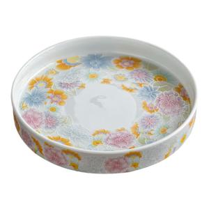 JISU | Retro Glazed Multiflower Tea Tray Tea Ware